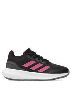 Sneakersy adidas RunFalcon 3 Sport Running Lace Shoes HP5838 Czarny ze sklepu eobuwie.pl w kategorii Buty sportowe dziecięce - zdjęcie 170988124