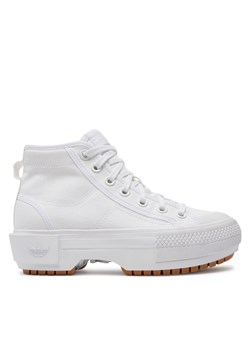 Sneakersy adidas Nizza Trek W GZ8858 Biały ze sklepu eobuwie.pl w kategorii Buty sportowe damskie - zdjęcie 170988154