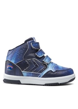 Sneakersy Hummel Camden High Jr 215989-7002 Blue ze sklepu eobuwie.pl w kategorii Buty zimowe dziecięce - zdjęcie 170988160