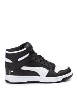 Sneakersy Puma Rebound Layup Sl Jr 370486 01 Czarny ze sklepu eobuwie.pl w kategorii Trampki dziecięce - zdjęcie 170988384
