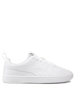 Sneakersy Puma Rickie Jr 384311 01 Biały ze sklepu eobuwie.pl w kategorii Buty sportowe dziecięce - zdjęcie 170988500