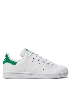 Sneakersy adidas Stan Smith J FX7519 Biały ze sklepu eobuwie.pl w kategorii Buty sportowe dziecięce - zdjęcie 170988651
