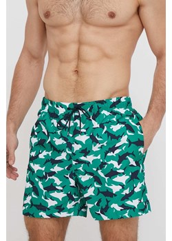 Tommy Hilfiger szorty kąpielowe kolor zielony ze sklepu ANSWEAR.com w kategorii Kąpielówki - zdjęcie 170989641