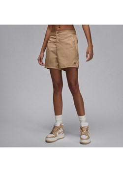 Damskie spodenki z tkaniny Jordan - Brązowy ze sklepu Nike poland w kategorii Szorty - zdjęcie 170993403