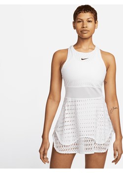 Damska sukienka do tenisa NikeCourt Dri-FIT Slam - Biel ze sklepu Nike poland w kategorii Spódnice - zdjęcie 170993410
