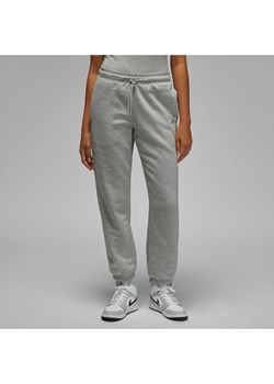 Damskie spodnie z dzianiny Jordan Brooklyn - Szary ze sklepu Nike poland w kategorii Spodnie damskie - zdjęcie 170993422