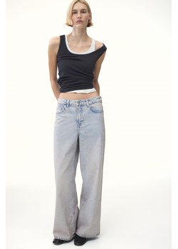 H & M - Baggy Regular Jeans - Niebieski ze sklepu H&M w kategorii Jeansy damskie - zdjęcie 170993524
