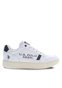U.S. Polo Assn. Sneakersy Tymes TYMES004 Biały ze sklepu MODIVO w kategorii Trampki męskie - zdjęcie 170996361