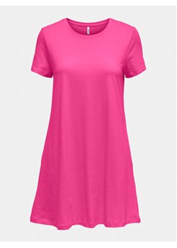 ONLY Sukienka codzienna May 15202971 Różowy Regular Fit ze sklepu MODIVO w kategorii Sukienki - zdjęcie 170996534