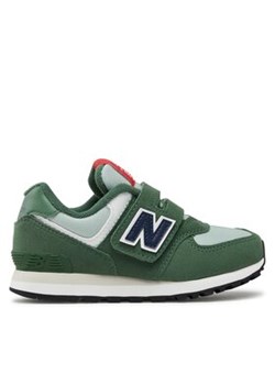 New Balance Sneakersy PV574HGB Zielony ze sklepu MODIVO w kategorii Buty sportowe dziecięce - zdjęcie 170996763