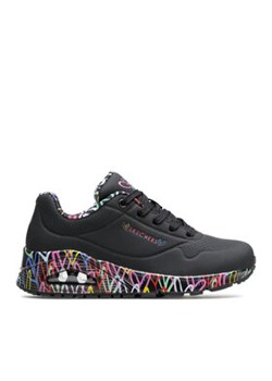 Skechers Sneakersy Loving Love 155506/BBK Czarny ze sklepu MODIVO w kategorii Buty sportowe damskie - zdjęcie 170996851