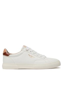 Pepe Jeans Sneakersy PLS31537 Biały ze sklepu MODIVO w kategorii Trampki damskie - zdjęcie 170996943
