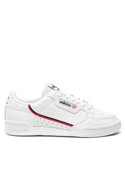 adidas Sneakersy Continental 80 Shoes G27706 Biały ze sklepu MODIVO w kategorii Trampki męskie - zdjęcie 170997630