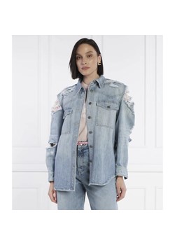 DONDUP - made in Italy Jeansowa koszula | Oversize fit ze sklepu Gomez Fashion Store w kategorii Koszule damskie - zdjęcie 170998302
