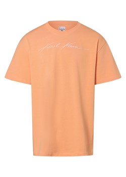 Karl Kani Koszulka męska Mężczyźni Bawełna morelowy jednolity ze sklepu vangraaf w kategorii T-shirty męskie - zdjęcie 170999273
