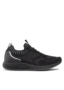 Sneakersy Tamaris 1-23714-28 Black/Dk.Grey 075 ze sklepu eobuwie.pl w kategorii Buty sportowe damskie - zdjęcie 170999613