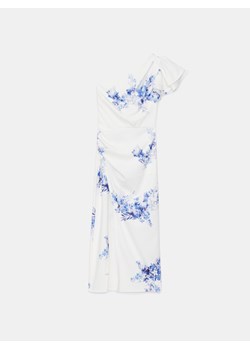 Mohito - Sukienka midi na jedno ramię - błękitny ze sklepu Mohito w kategorii Sukienki - zdjęcie 171000331