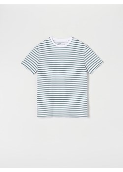 Sinsay - Koszulka w paski - zielony ze sklepu Sinsay w kategorii T-shirty męskie - zdjęcie 171000771