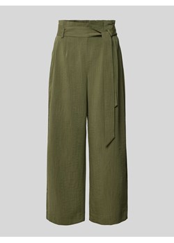 Spodnie typu paperbag z wiązanym paskiem model ‘MARSA’ ze sklepu Peek&Cloppenburg  w kategorii Spodnie damskie - zdjęcie 171001533