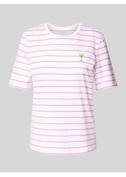 T-shirt w paski ze sklepu Peek&Cloppenburg  w kategorii Bluzki damskie - zdjęcie 171001691