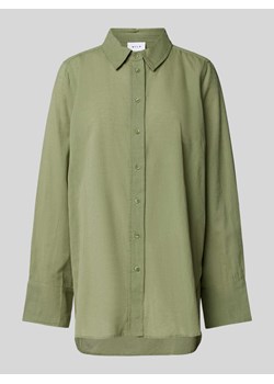 Bluzka z listwą guzikową na całej długości model ‘LINAJA’ ze sklepu Peek&Cloppenburg  w kategorii Koszule damskie - zdjęcie 171001712