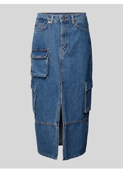 Spódnica jeansowa z kieszeniami cargo model ‘Gesea’ ze sklepu Peek&Cloppenburg  w kategorii Spódnice - zdjęcie 171001732