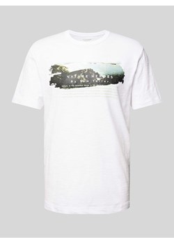 T-shirt z nadrukiem z motywem z logo ze sklepu Peek&Cloppenburg  w kategorii T-shirty męskie - zdjęcie 171002110