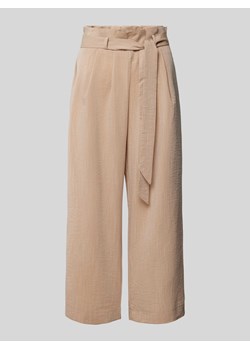 Spodnie typu paperbag z wiązanym paskiem model ‘MARSA’ ze sklepu Peek&Cloppenburg  w kategorii Spodnie damskie - zdjęcie 171002134