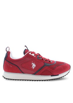 U.S. Polo Assn. Sneakersy Ethan ETHAN001 Czerwony ze sklepu MODIVO w kategorii Buty sportowe męskie - zdjęcie 171002461