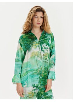 Replay Koszula W2133 .000.74972 Zielony Comfort Fit ze sklepu MODIVO w kategorii Koszule damskie - zdjęcie 171002613