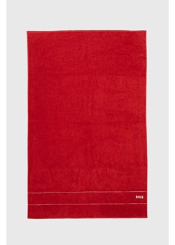 BOSS ręcznik Plain Red 100 x 150 cm ze sklepu ANSWEAR.com w kategorii Ręczniki - zdjęcie 171002841