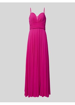 Sukienka wieczorowa z plisami ze sklepu Peek&Cloppenburg  w kategorii Sukienki - zdjęcie 171002881