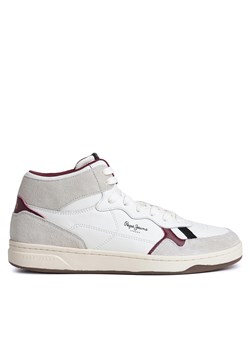 Sneakersy Pepe Jeans PMS30999 Biały ze sklepu eobuwie.pl w kategorii Buty sportowe męskie - zdjęcie 171002991