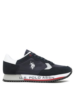 Sneakersy U.S. Polo Assn. Cleef CLEEF001A DBL001 ze sklepu eobuwie.pl w kategorii Buty sportowe męskie - zdjęcie 171003262