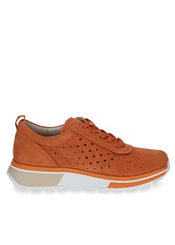 Sneakersy Caprice 9-23709-20 Orange Suede 664 ze sklepu eobuwie.pl w kategorii Buty sportowe damskie - zdjęcie 171003340