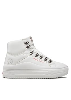 Sneakersy Cross Jeans KK2R4028C Biały ze sklepu eobuwie.pl w kategorii Buty sportowe damskie - zdjęcie 171003672