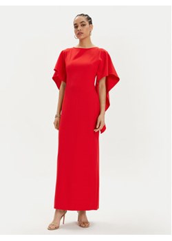 Lola Casademunt by Maite Sukienka wieczorowa MS2416003 Czerwony Regular Fit ze sklepu MODIVO w kategorii Sukienki - zdjęcie 171005283