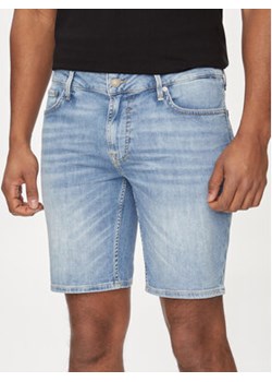 Guess Szorty jeansowe M4GD03 D4Z25 Niebieski Slim Fit ze sklepu MODIVO w kategorii Spodenki męskie - zdjęcie 171005524