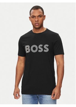 Boss T-Shirt Teebossrete 50495719 Czarny Regular Fit ze sklepu MODIVO w kategorii T-shirty męskie - zdjęcie 171005620