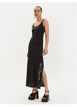 KARL LAGERFELD Sukienka letnia 240W2264 Czarny Regular Fit ze sklepu MODIVO w kategorii Sukienki - zdjęcie 171005731