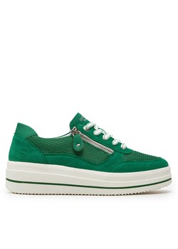 Sneakersy Remonte D1C04-52 Green ze sklepu eobuwie.pl w kategorii Półbuty damskie - zdjęcie 171006511