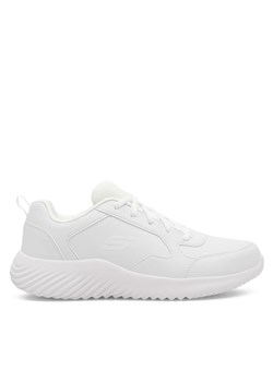 Sneakersy Skechers 405627L WHT Biały ze sklepu eobuwie.pl w kategorii Buty sportowe dziecięce - zdjęcie 171006611