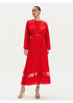 Lola Casademunt by Maite Sukienka wieczorowa MS2416006 Czerwony Regular Fit ze sklepu MODIVO w kategorii Sukienki - zdjęcie 171006984