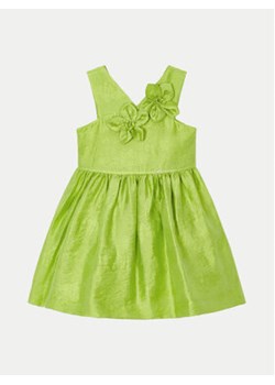 Mayoral Sukienka elegancka 3916 Zielony Regular Fit ze sklepu MODIVO w kategorii Sukienki dziewczęce - zdjęcie 171007124