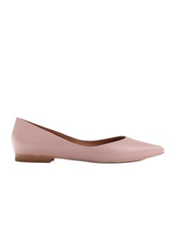 Marco Shoes Baleriny damskie z niskimi bokami różowe ze sklepu ButyModne.pl w kategorii Balerinki - zdjęcie 171007770