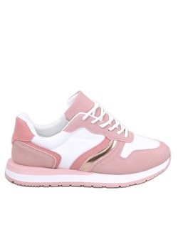 Sneakersy damskie Carthy Pink białe ze sklepu ButyModne.pl w kategorii Buty sportowe damskie - zdjęcie 171007874