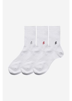 Gramicci skarpetki 3-pack Basic Crew Socks męskie kolor biały SX.M04-White ze sklepu PRM w kategorii Skarpetki męskie - zdjęcie 171011654