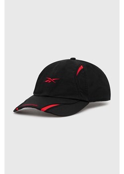Reebok LTD czapka z daszkiem kolor czarny z aplikacją RMLB007C99FAB0011000 ze sklepu PRM w kategorii Czapki z daszkiem męskie - zdjęcie 171011784