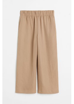 H & M - Spodnie culottes - Beżowy ze sklepu H&M w kategorii Spodnie damskie - zdjęcie 171013760