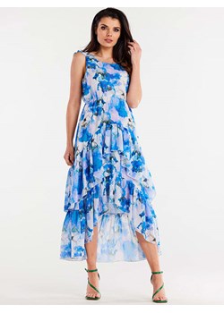 Awama Sukienka w kolorze niebiesko-białym ze sklepu Limango Polska w kategorii Sukienki - zdjęcie 171014274